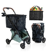 Luxury Folding Shopping Cart On Premium Wheels – Ultra Lightweight - $12,248.02 MXN