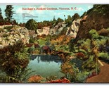 Butchart Sunken Gardens Victoria BC British Columbia Canada DB Postcard Y12 - $2.92