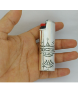 Lighter Case Large Bic Sterling Silver Super Rare Unique Antique Cover V... - $264.16 CAD