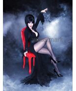 ELVIRA MISTRESS OF THE DARK RED BLACK PUBLICITY PHOTO PRINT PICTURE 8X10 - €7,50 EUR