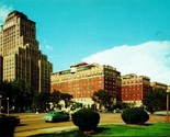 Vtg Chrome Postcard St Louis Missouri MO Park Plaza &amp; Chase Hotels Linde... - $2.92