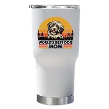 World&#39;s Best Havanese Dogs Mom Tumbler 30oz With Lid Gift For Pet Paw Lover, Pin - £23.64 GBP
