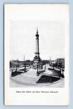 Soldiers and Sailors Monument Indianapolis News Indiana IN UNP UDB Postcard L16 - £3.83 GBP