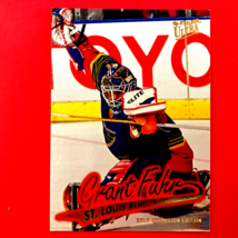 Grant Fuhr 1996-97 Ultra Gold Medallion Parallel #145 NHL HOF St. Louis Blues - £1.53 GBP