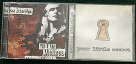 Lot Of 2 CDs Melissa Etheridge - Yes I Am, Your Little Secret- Country Rock - £2.25 GBP