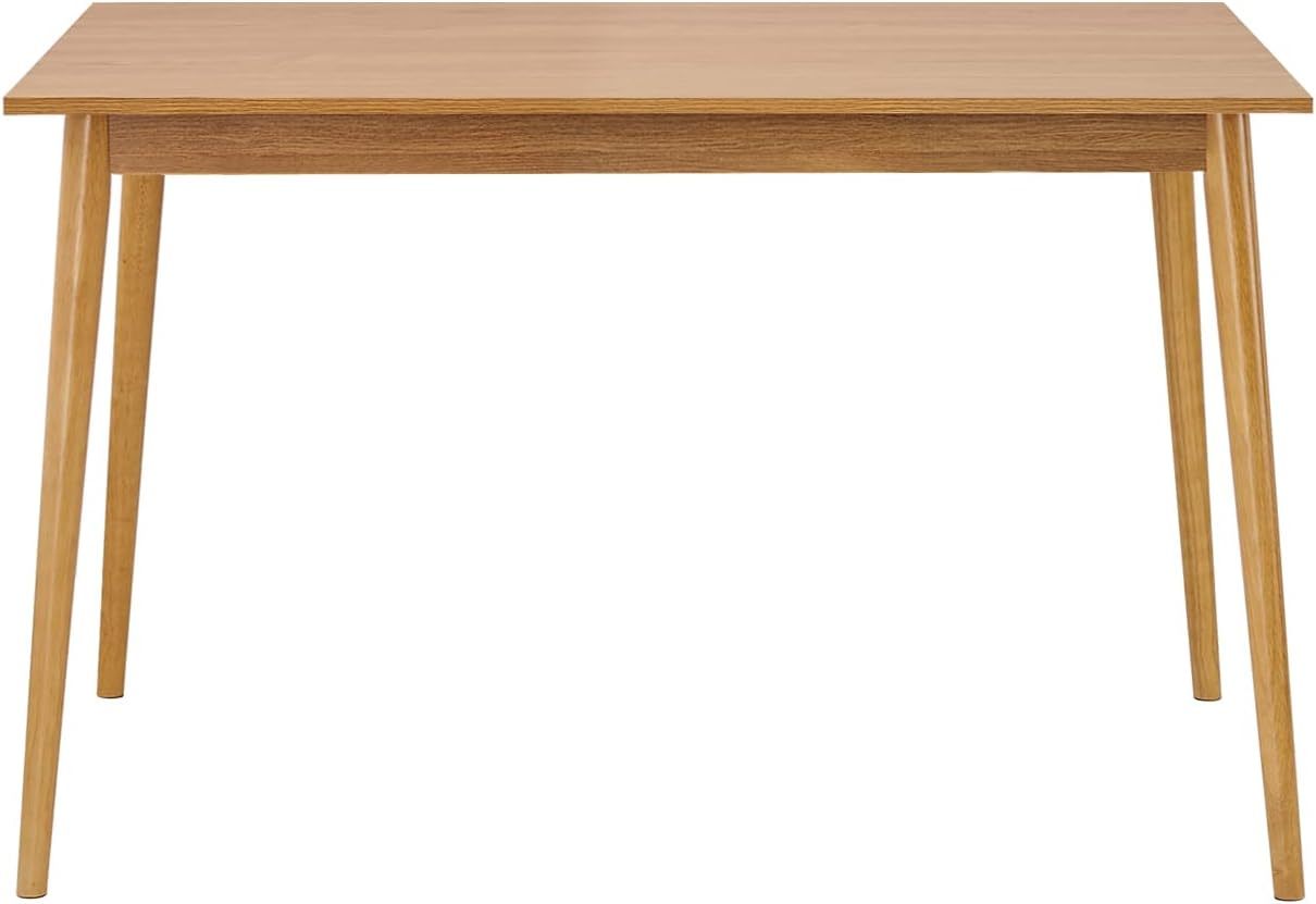 The Panana Modern Dining Table Is A 47-Inch Kitchen Table With Solid ...