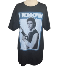 Star Wars Han Solo Quote I Know T Shirt Size Medium  - £19.47 GBP