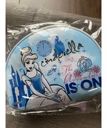 Cinderella pouch, blue, oval　 - $293.44 MXN