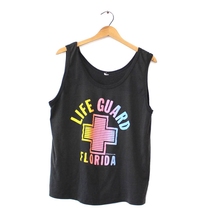 Vintage Florida Lifeguard Tank Top XL - $27.09