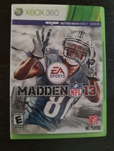 Madden NFL 13 (Microsoft Xbox 360, 2012) - £3.31 GBP