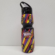 Platinum Silicone Harlem Wizards Basketball Water Bottle Purple Yellow Red - £23.60 GBP