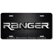 Ford Ranger Inspired Art Gray on Mesh FLAT Aluminum Novelty License Tag ... - £14.38 GBP