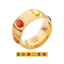 Thanos Infinity Gauntlet Ring Gold - £32.46 GBP