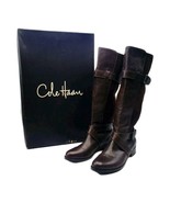 Cole Haan Air Whitley Knee High Tall Riding Boots Womens Size 9.5 Brown - $59.99
