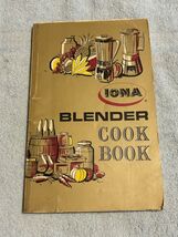 Iona Blender Appliance Recipe Cook Book Booklet Vintage - $9.98