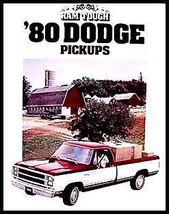 1980 Dodge Pickup Truck Brochure- Xlnt! D150 200 300 - £9.11 GBP