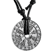 Vegvasir Pendant Hammer Valknut Odin Aegishjalmur Rune Norse Amulet Jewellery - £4.86 GBP