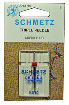 Schmetz Sewing Machine Triple Needle 1796 - $8.95