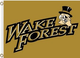 Wake Forest Demon Deacons Digital Printing Flag 90cmx150cm/3x5FT - $18.00