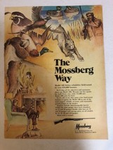 1980s Mossberg 500 Series Shotgun Vintage Print Ad pa8 - $8.90