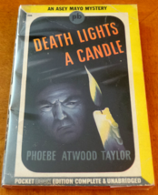 Death Lights a Candle Phoebe Taylor 1943 Pocket Books # 204 Vintage PB mylr cvr - £11.75 GBP