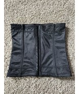 Flexees by Maidenform Shapeware Waist trainer Flexible Black Hook &amp; eye ... - $16.71 CAD