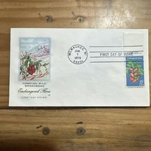 15c Endangered Flora: Hawaiian Wild Broadbean # 1784 FDC 1979 House of F... - $4.95