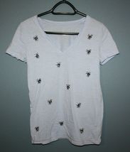 A.n.d e a w y Womens  Light Blue Color V Neck Short Sleeve Basic T-Shirt... - $12.86