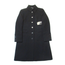 NWT J.Crew 2011 Double-cloth Metro Lady Day Coat in Black Wool Thinsulat... - $217.80