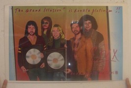 Styx Poster Trade Ad Grand Illusion Double Platinum - $3,316.94 MXN