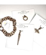 Kendra Scott Gold Evil Eye Double Link Charm Bracelet NWT - $58.41