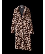 Spirit Shop Faux Cheeta Print Coat XS Costume - $834.04 MXN