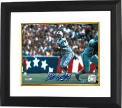Steve Grogan signed New England Patriots 8X10 Photo Custom Framed - $78.95