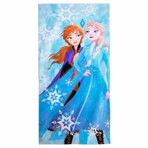 Anna and Elsa Beach Towel  Frozen 2 - £27.68 GBP