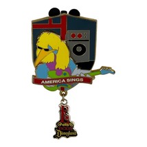 DLR Passholder Exclusive E Ticket America Sings Disney Pin 44868 Hippie Crane - £17.87 GBP