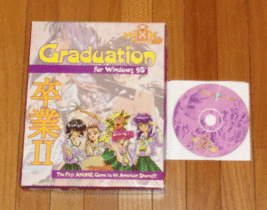 Graduation Anime Visual Novel for PC, English Version of Japanese Video Game - £117.95 GBP