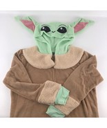 Star Wars Womans Large Sleepwear 1 Piece Baby Yoda Child Mandalorian Hoo... - $752.94 MXN