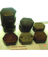 17 Lot Military  VINTAGE  6 Sided SANGAMO HV RF MICA CAPACITORs TESLA  H... - $55.63 CAD