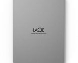 LaCie Mobile Drive 4TB External Hard Drive Portable HDD - Moon Silver, U... - $184.96
