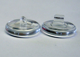 Eyeglass Nose Pads High Quality 9MM Round Soft SCREW ON Silicone US SELL... - $2.29