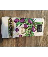 Kouzina 3pk Kitchen Towels Olive. 100% Cotton. NWT - $9.89