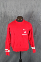 Vintage Sweater - 1970s Canada Ski Style Maple Leaf Pocket - Men&#39;s Medium - $1,016.84 MXN
