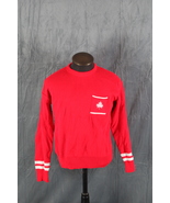 Vintage Sweater - 1970s Canada Ski Style Maple Leaf Pocket - Men&#39;s Medium - $75.61 CAD