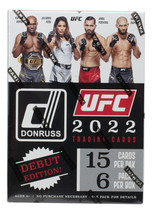 2022 Panini Donruss Debut Edición UFC Sellado Mma Intercambio Tarjeta Caja - £30.99 GBP