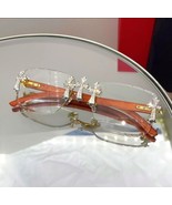 2025 Rhinestones Clear Sunglasses Fashion Iced Out Luxury... - $1,071.31 MXN