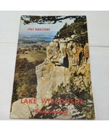 Vintage 1967 Directory Lake Wisconsin Vacation Land Map Brochure Booklet  - £11.74 GBP