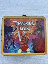 Vintage 1983 DRAGON’S LAIR Metal Lunchbox Lunch Box Aladdin No Thermos C... - $59.39