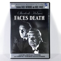Sherlock Holmes Faces Death (DVD, 1943, Full Screen)  Basil Rathbone Nigel Bruce - £9.70 GBP