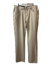 Greg Norman T Pocket Pants Stretch Mens 34 x34 Golf Casual Straight - $15.58