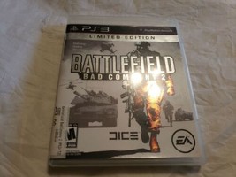 Battlefield Bad Company 2 Limited Edition Sony Playstation3 2010 EA Blu-ray Disc - £3.87 GBP